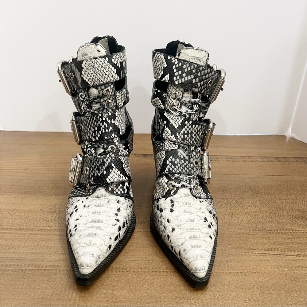 Jeffrey Campbell Buckle Ankle Boot 6 - Picture 5 of 14